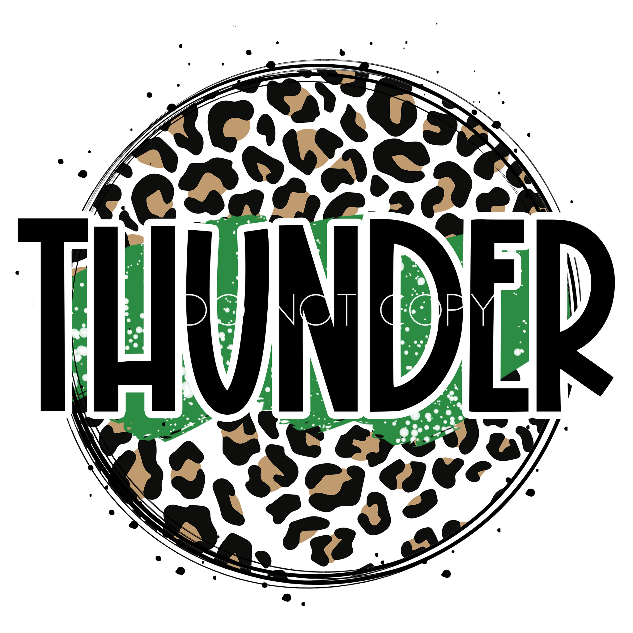 Thunder Green - Leopard Circle