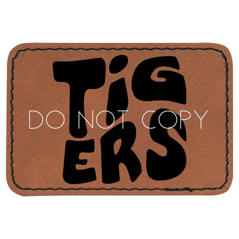 Tigers Mascot Patch