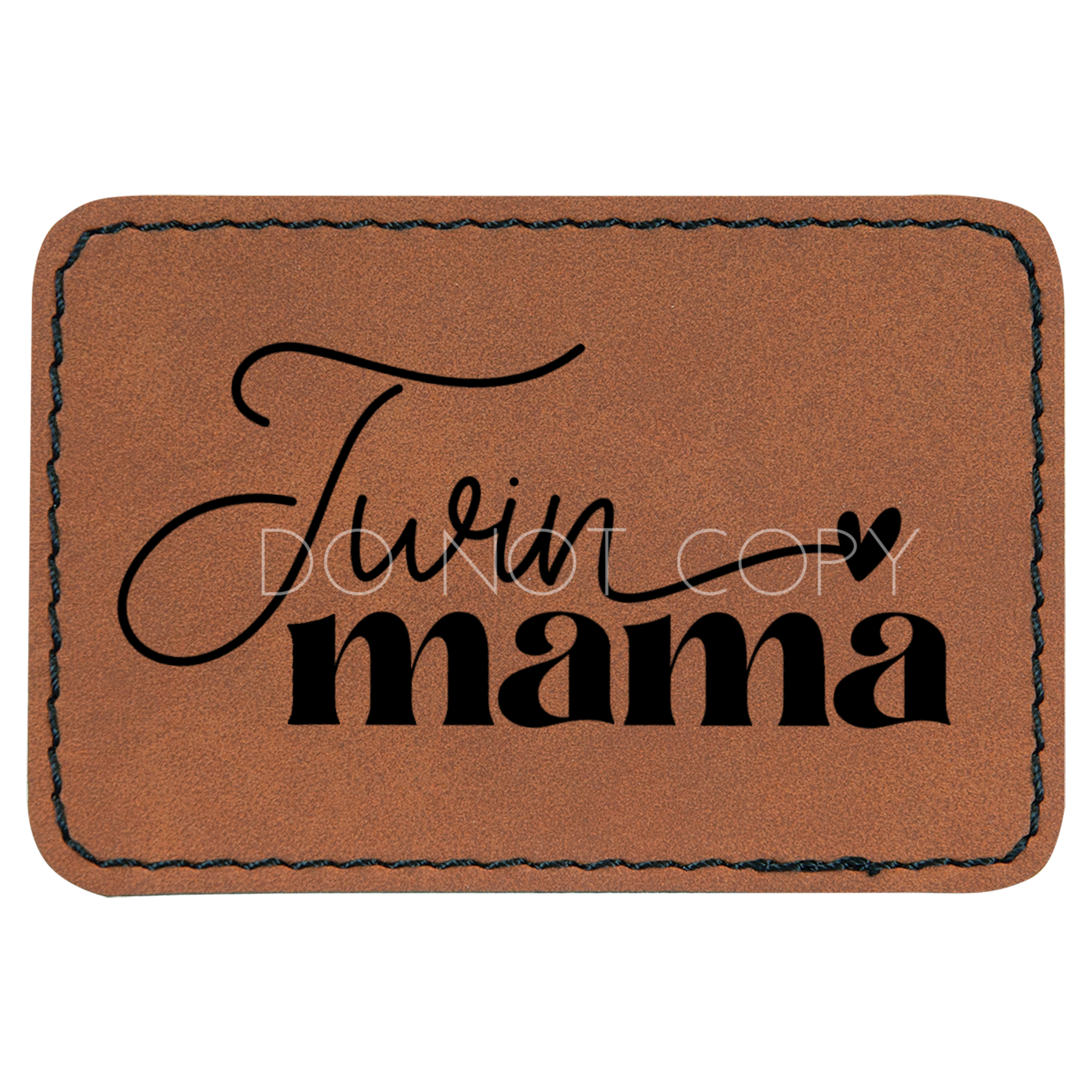 Twin Mama Retro Patch