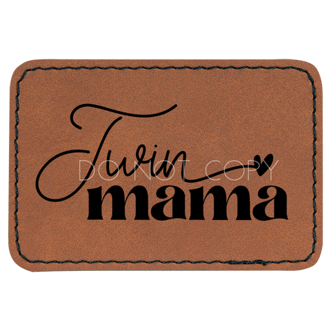 Twin Mama Retro Patch