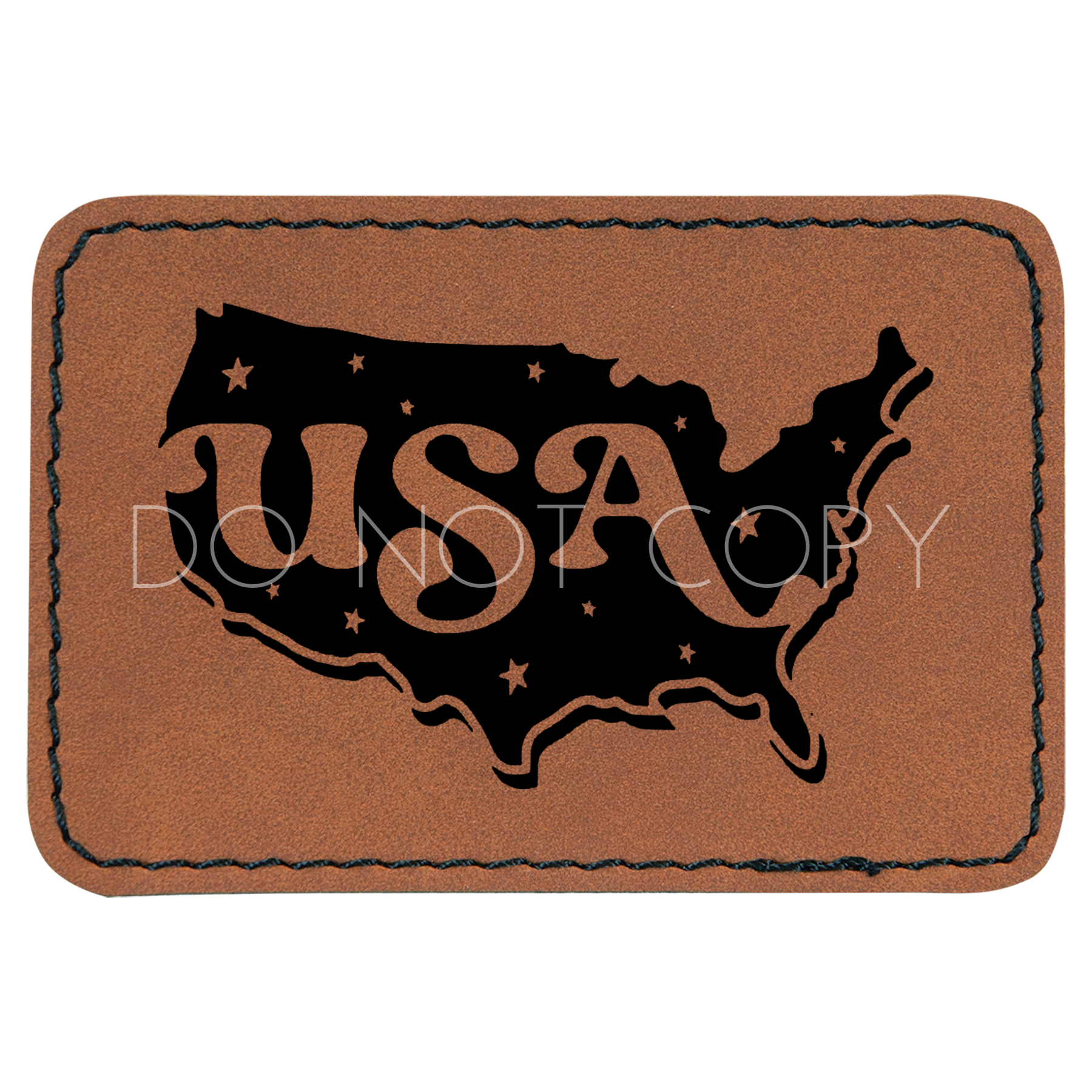 USA Silhouette Patch