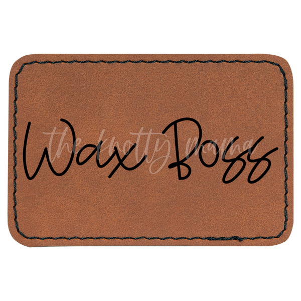 Wax Boss Patch