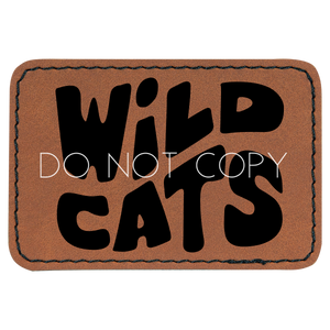 Wildcats Mascot Patch