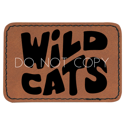 Wildcats Mascot Patch